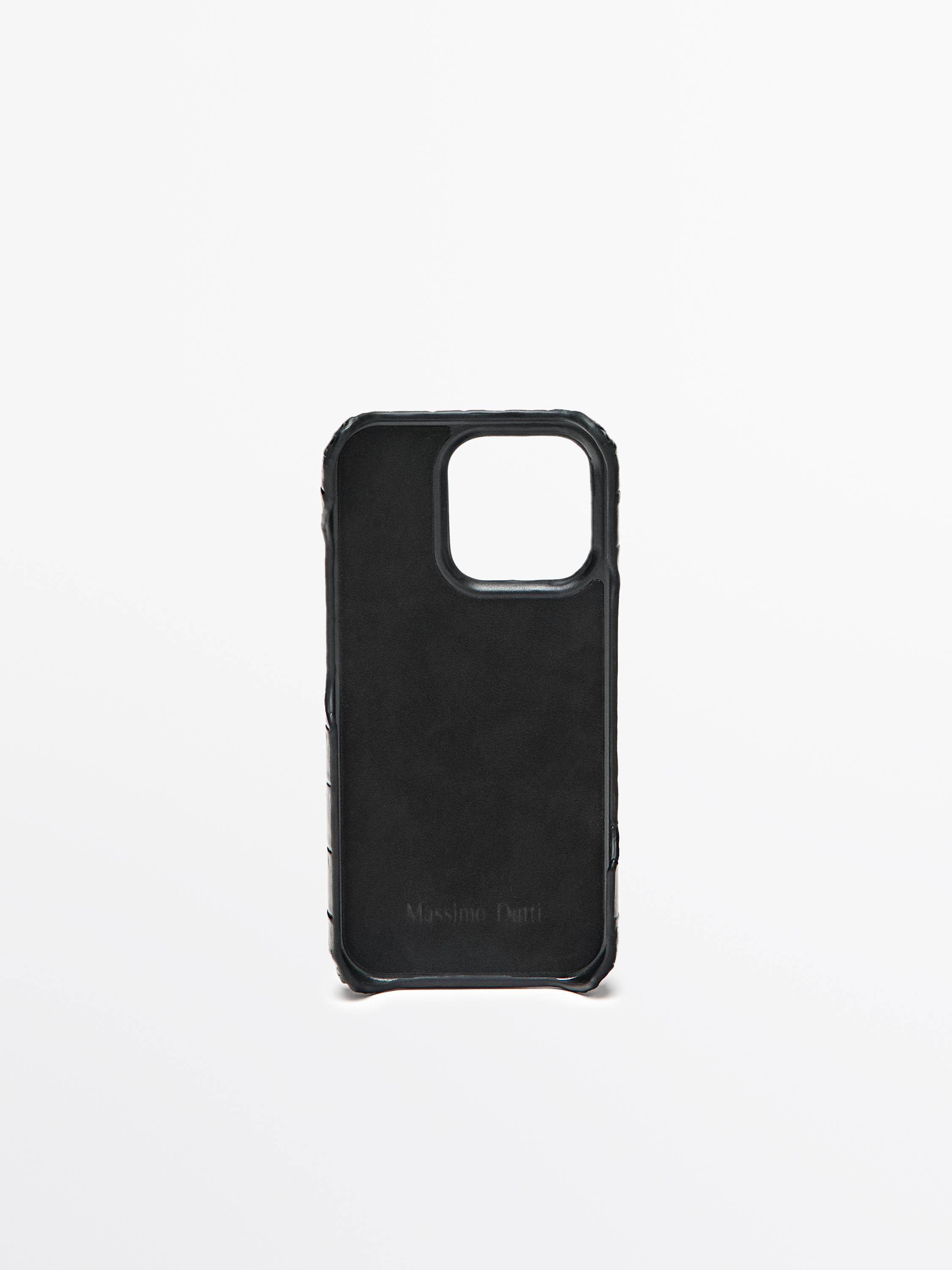 Nappa leather iPhone 16 Pro case